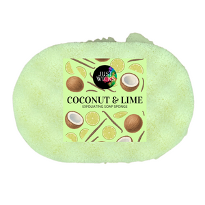 Coconut & Lime | Exfoliating Soap Sponge
