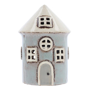 Grey Cone House | Village Pottery Tealight Holder