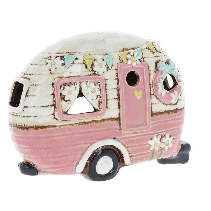 Pink Caravan | Village Pottery Tealight Holder