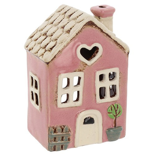 Pink Garden House | Village Pottery Tealight Holder