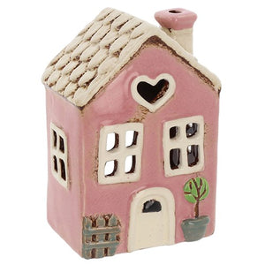 Pink Garden House | Village Pottery Tealight Holder