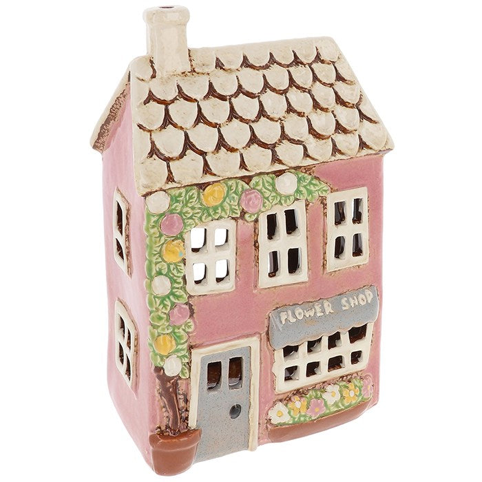Casa alta acqua | Portacandele in ceramica del villaggio