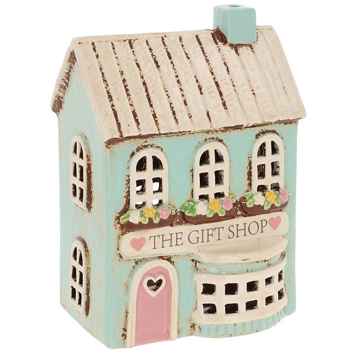 Aqua Gift Shop | Village Pottery Tealight Holder