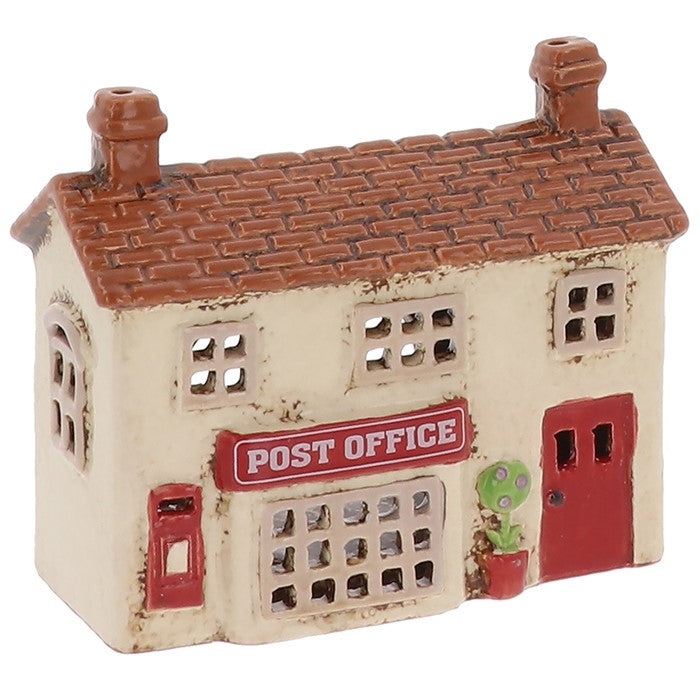 Beige Post Office | Village Pottery Tealight Holder