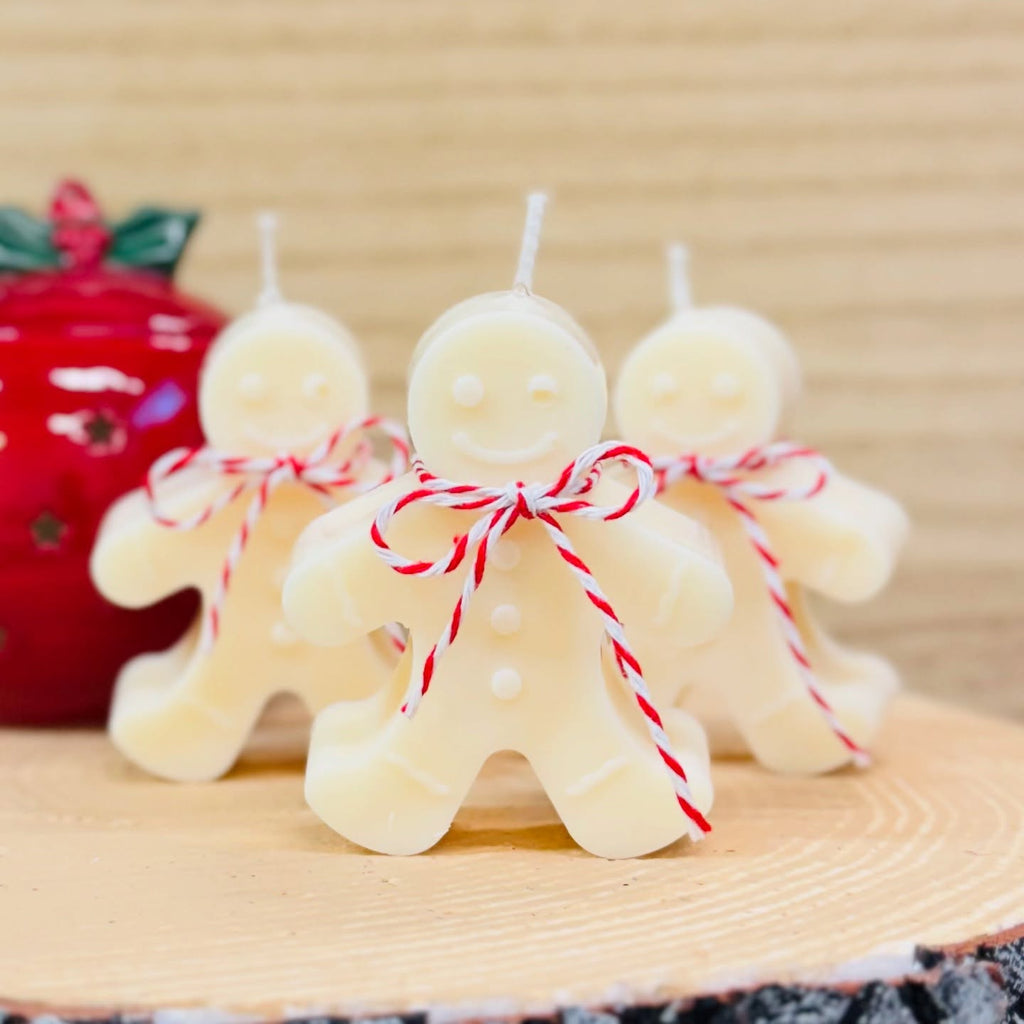 Gingerbread Shaped Decorative Candle