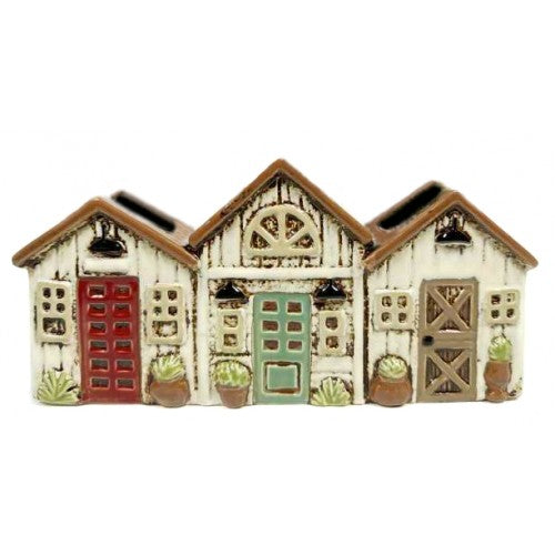 Beige Shed Trio | Village Pottery Planter