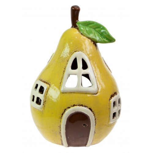 Pear Fruit House | Village Pottery Tealight Holder