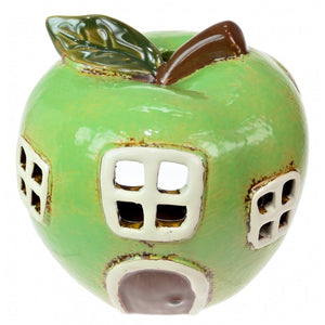 Apple Fruit House | Village Pottery Tealight Holder