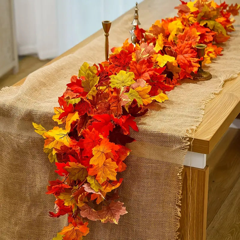 Autumn Maple Leaf Garland