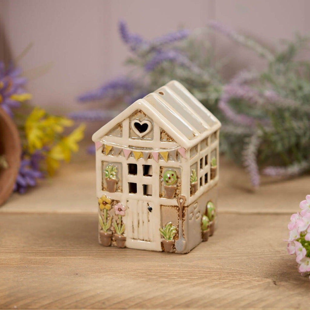 Grey Greenhouse | Village Pottery Tealight Holder