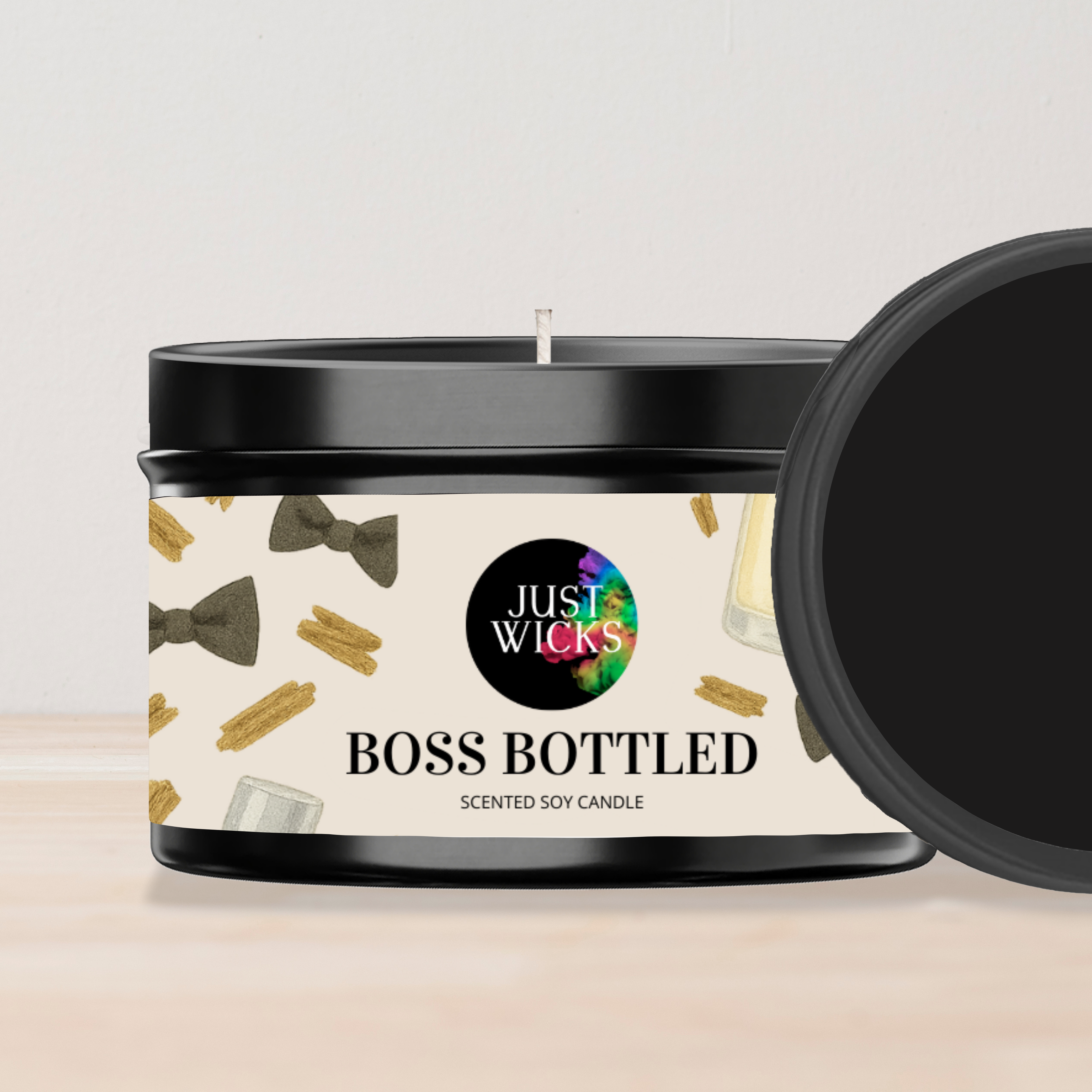 Boss Bottled | Soy Tin Candle