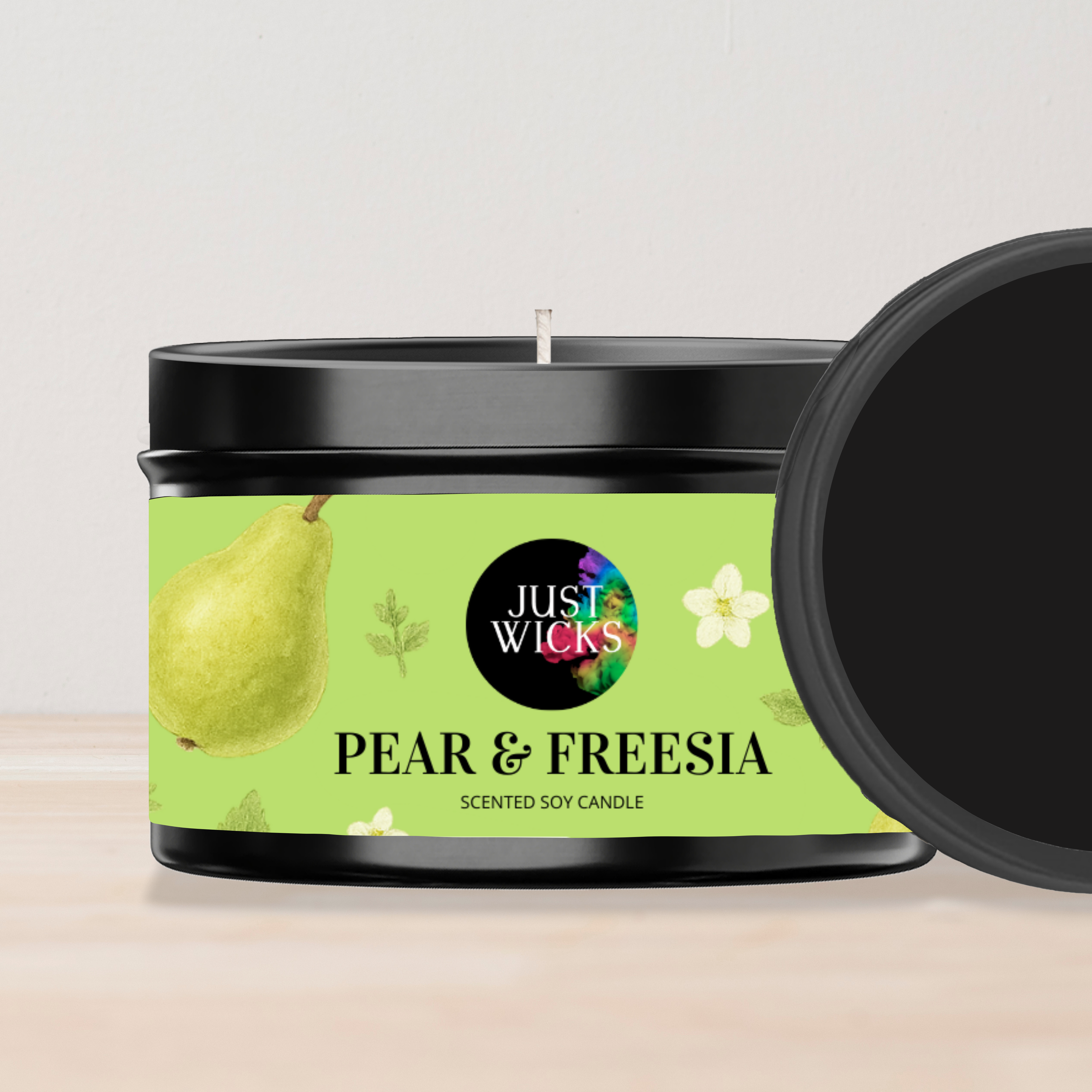 Pear & Freesia | Soy Tin Candle