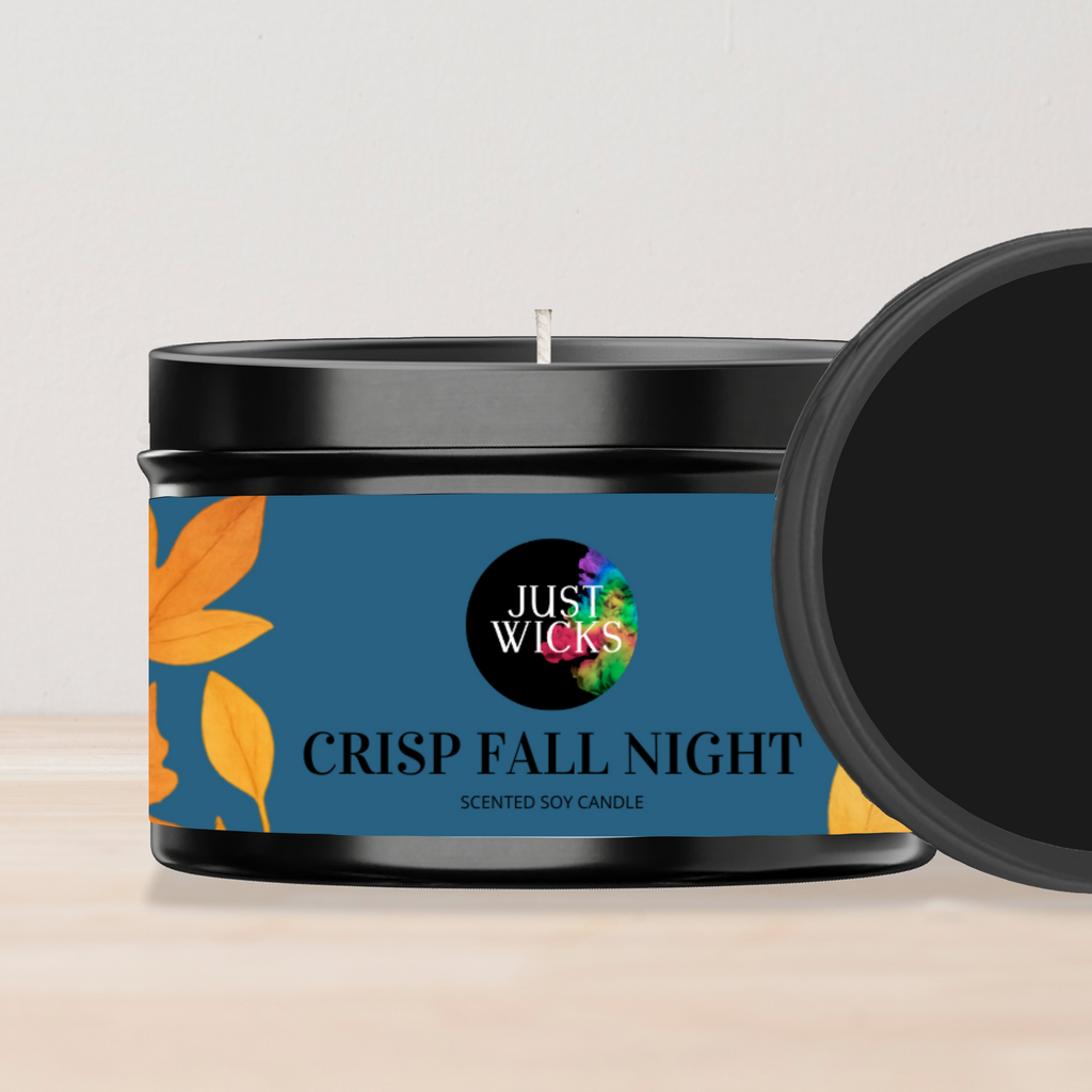 Crisp Fall Night | Soy Tin Candle