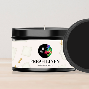 Fresh Linen | Soy Tin Candle