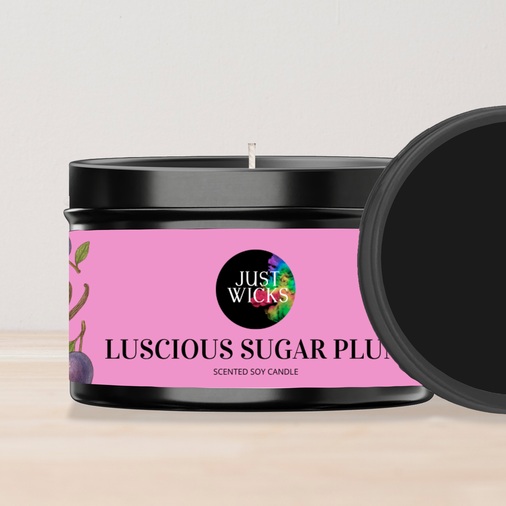Luscious Sugar Plum | Soy Tin Candle