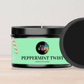 Peppermint Twist | Soy Tin Candle