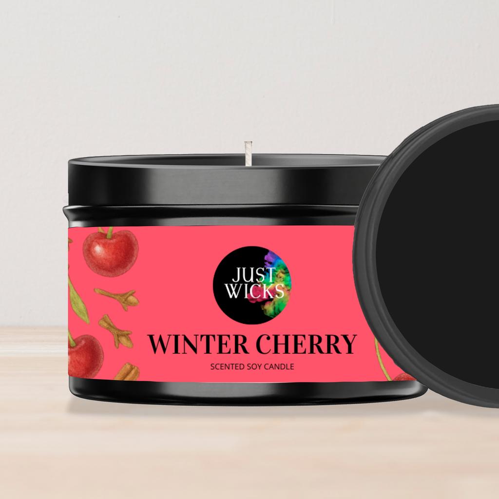 Winter Cherry | Soy Tin Candle