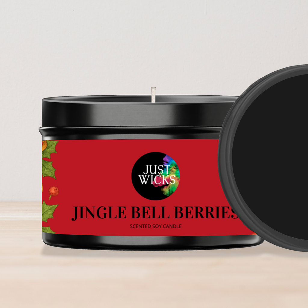 Jingle Bell Berries | Soy Tin Candle
