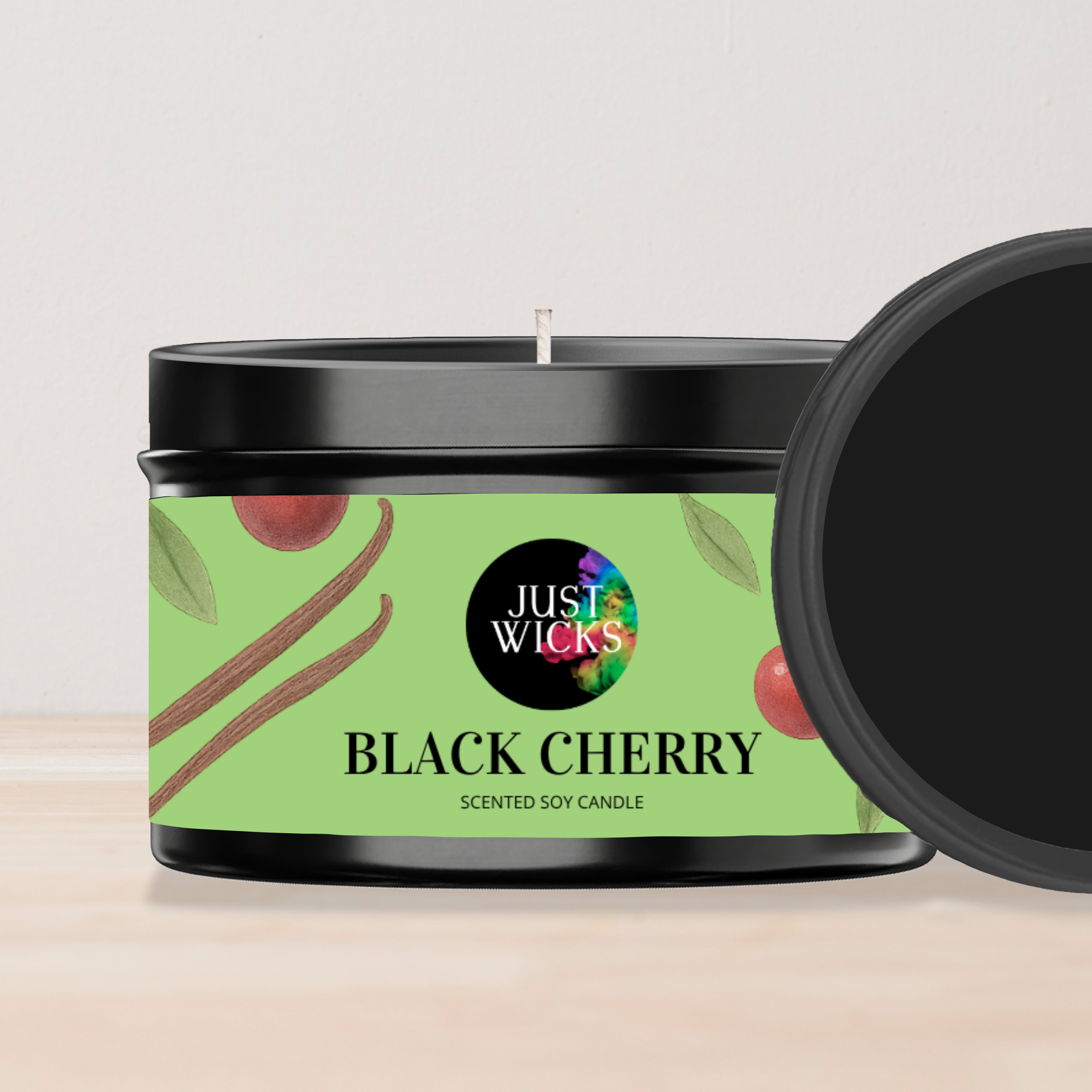 Black Cherry | Soy Tin Candle