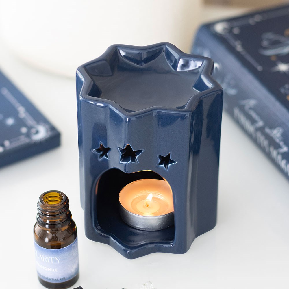 Star Blue | Tealight Wax Burner