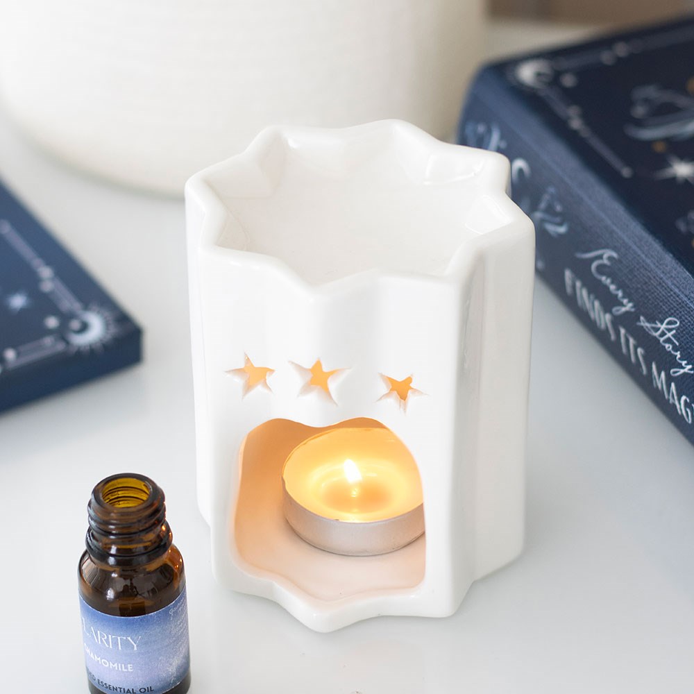 Star White | Tealight Wax Burner