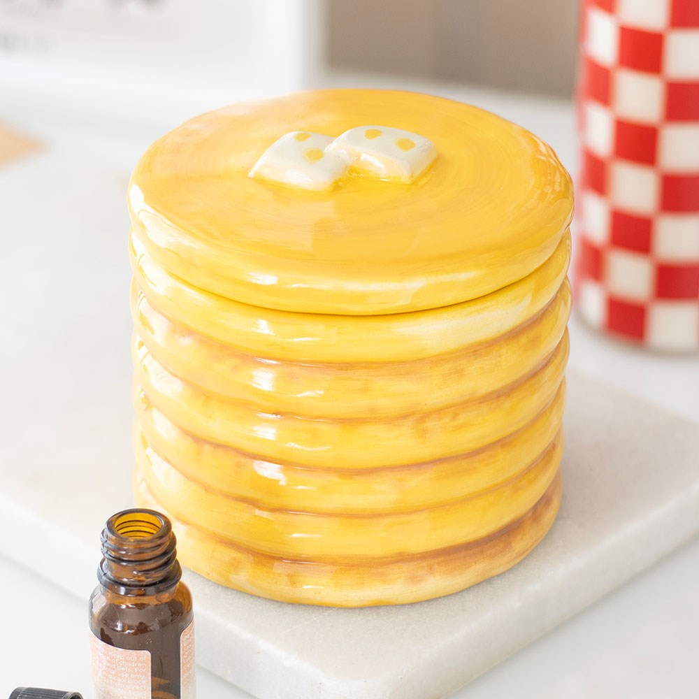Pancake Stack | Tealight Wax Burner