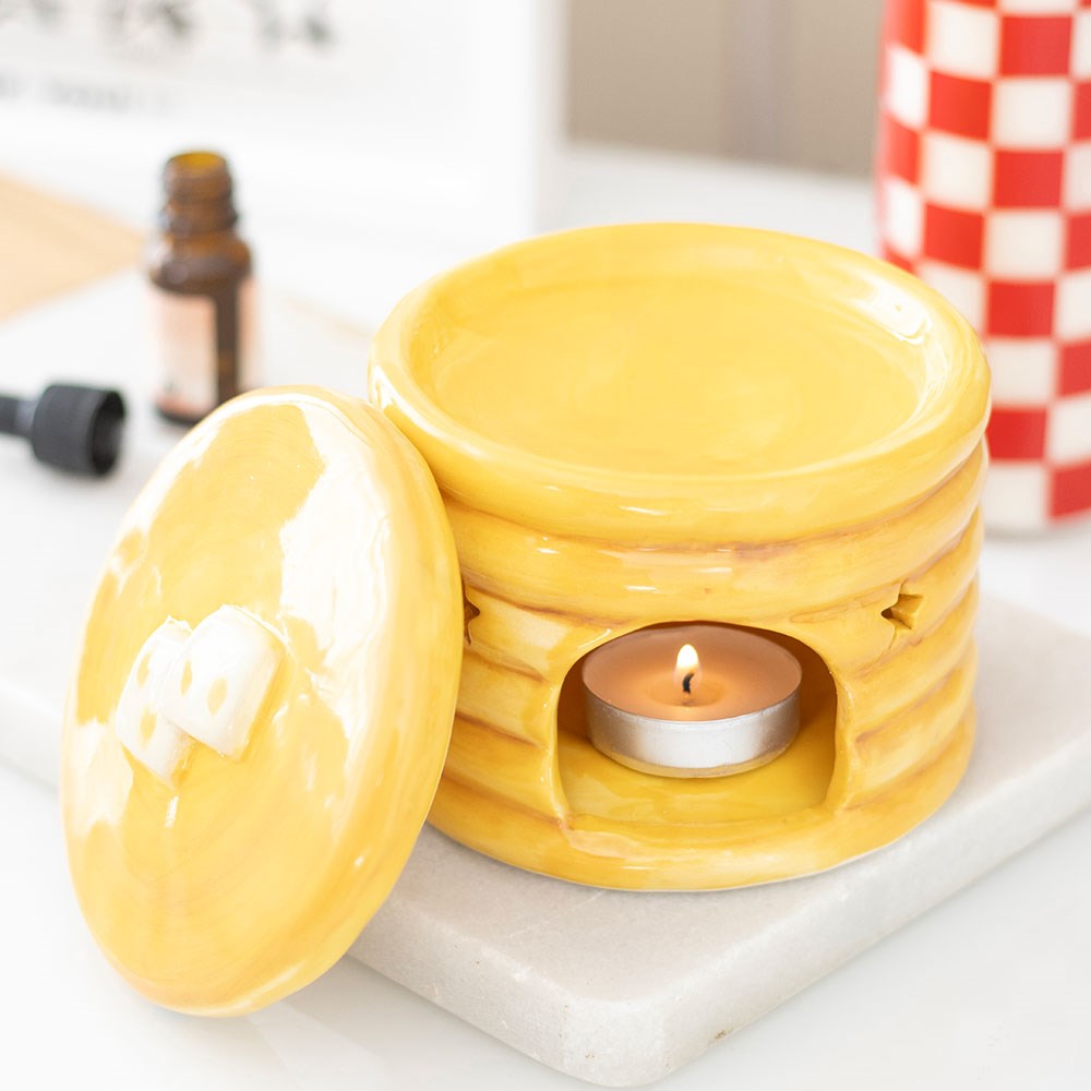 Pancake Stack | Tealight Wax Burner