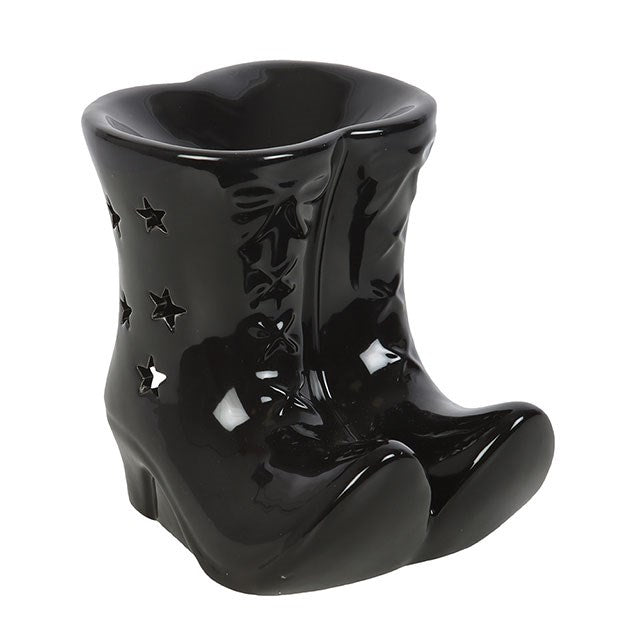 Black Witches Boots | Tealight Wax Burner