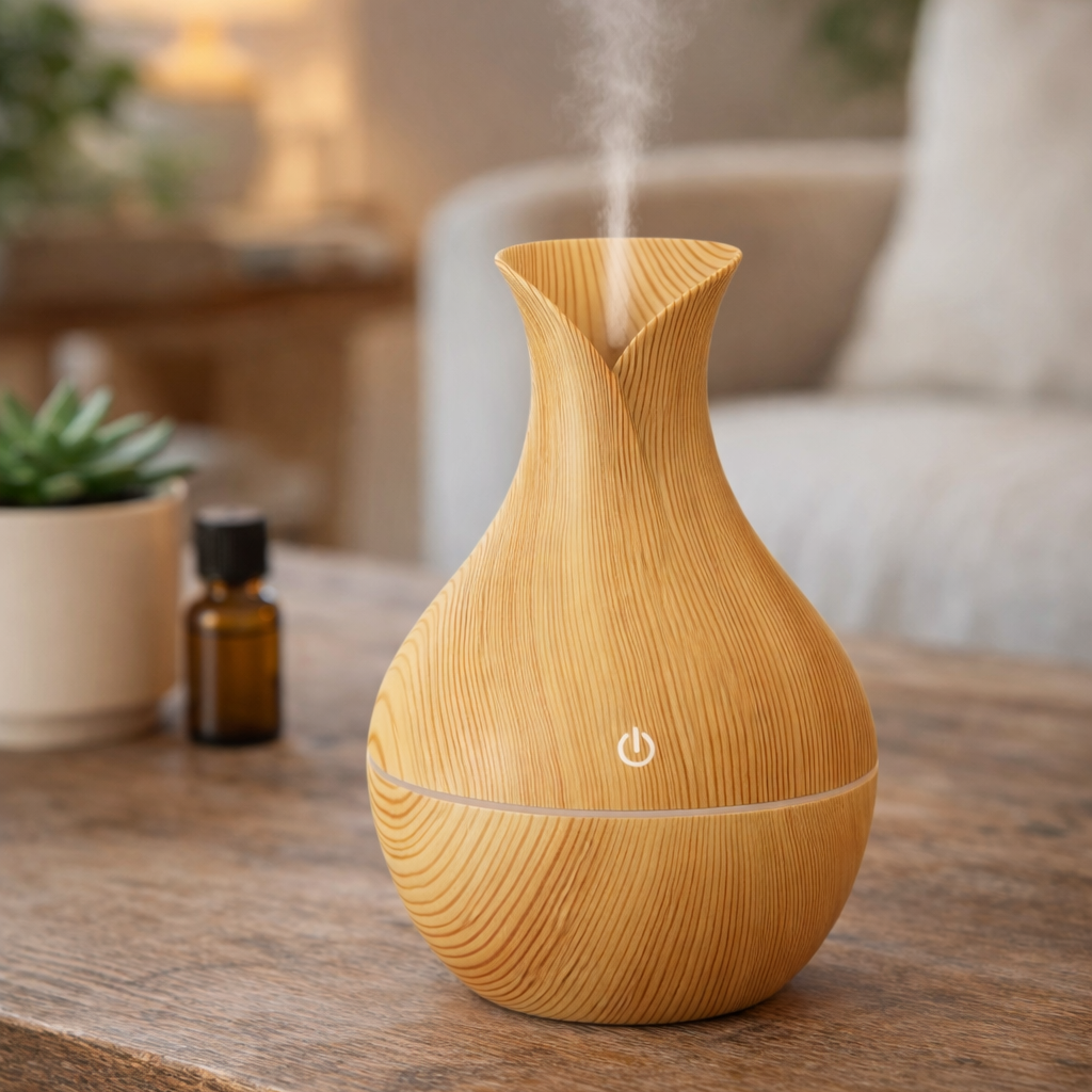 Natural Wood Electronic Diffuser