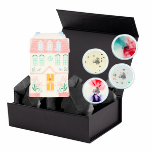 The Pastel House Wax Burner & Wax Melts Gift Set