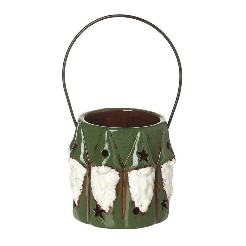 Ceramic Lantern - Green Gonk