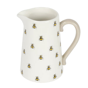 Bee Print Ceramic Jug