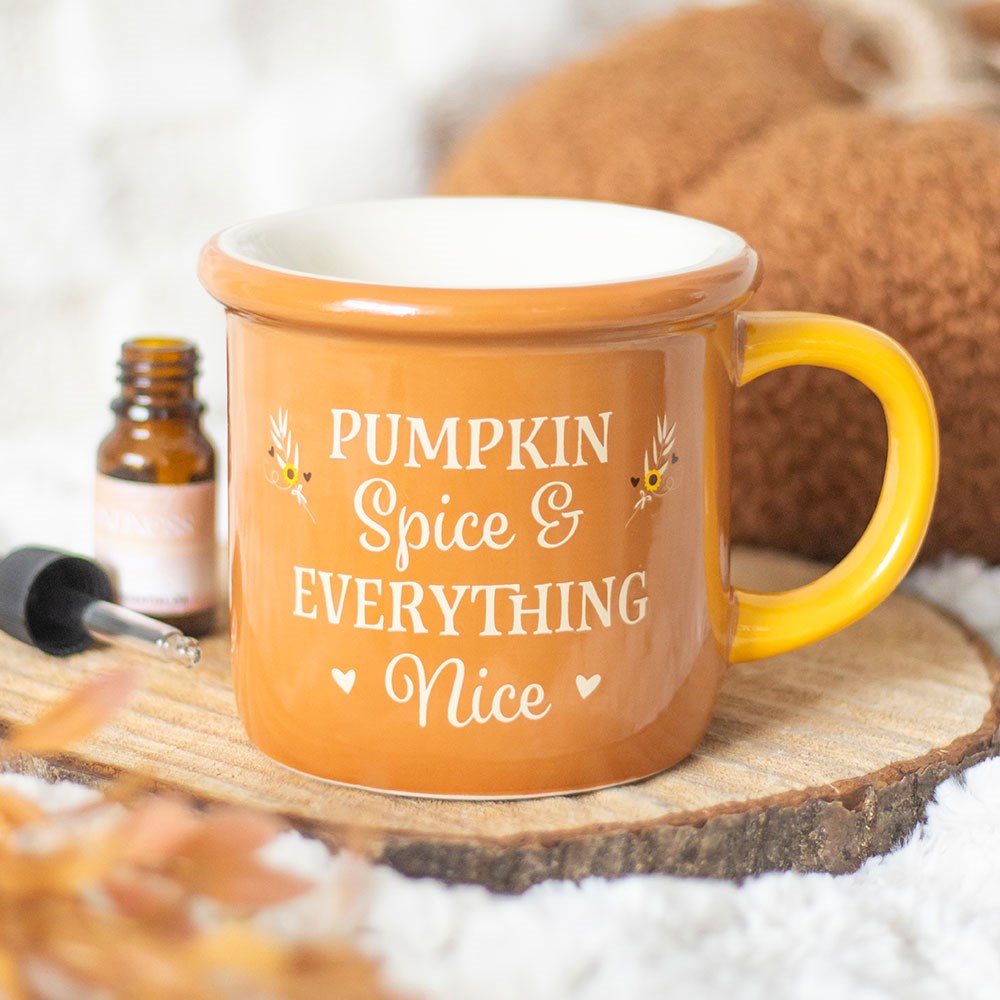 Pumpkin Spice Mug | Tealight Wax Burner