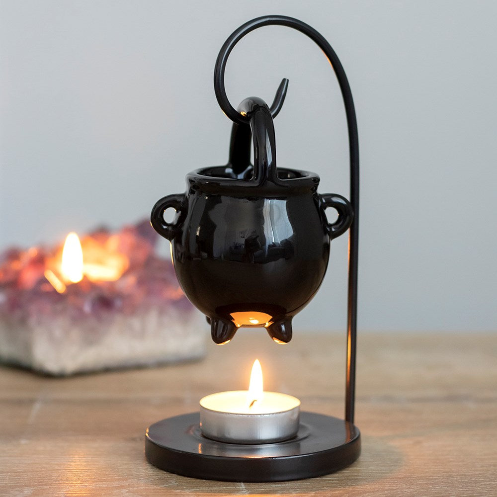 Hanging Cauldron | Tealight Wax Burner