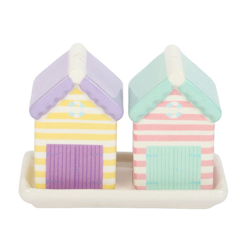 Beach Hut Salt & Pepper Shakers
