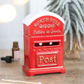 North Pole Post Box | Tealight Wax Burner