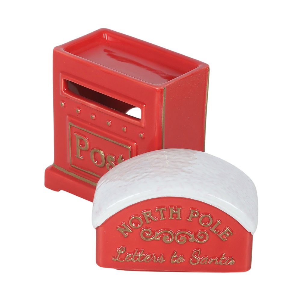 North Pole Post Box | Tealight Wax Burner