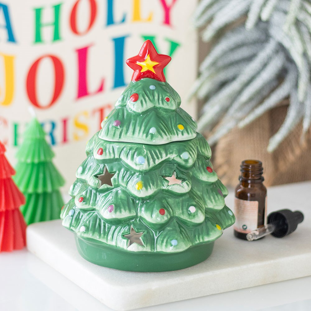 Nostalgic Christmas Tree | Tealight Wax Burner