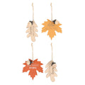 Autumn Leaf Hanging Signs