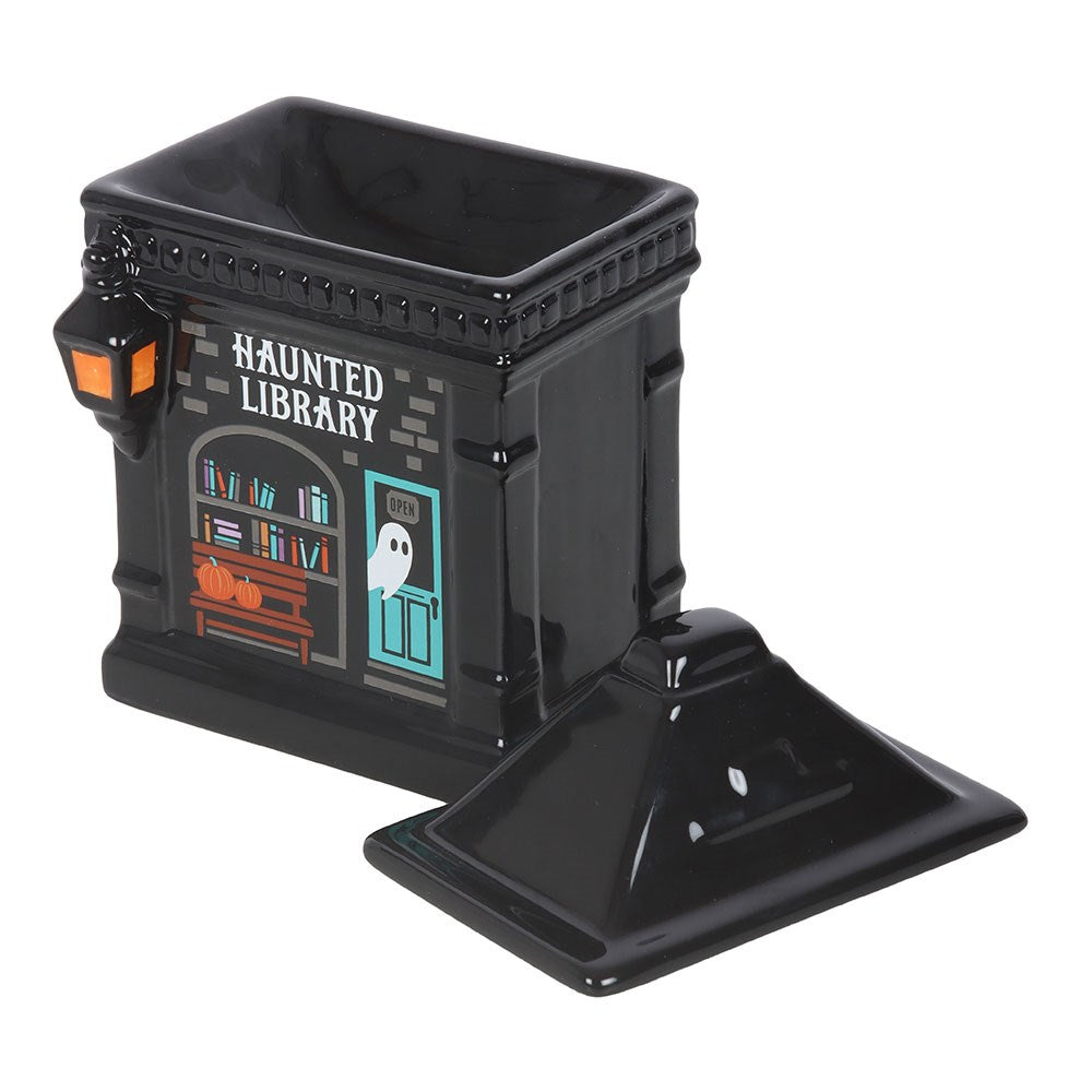 Haunted Library | Tealight Wax Burner