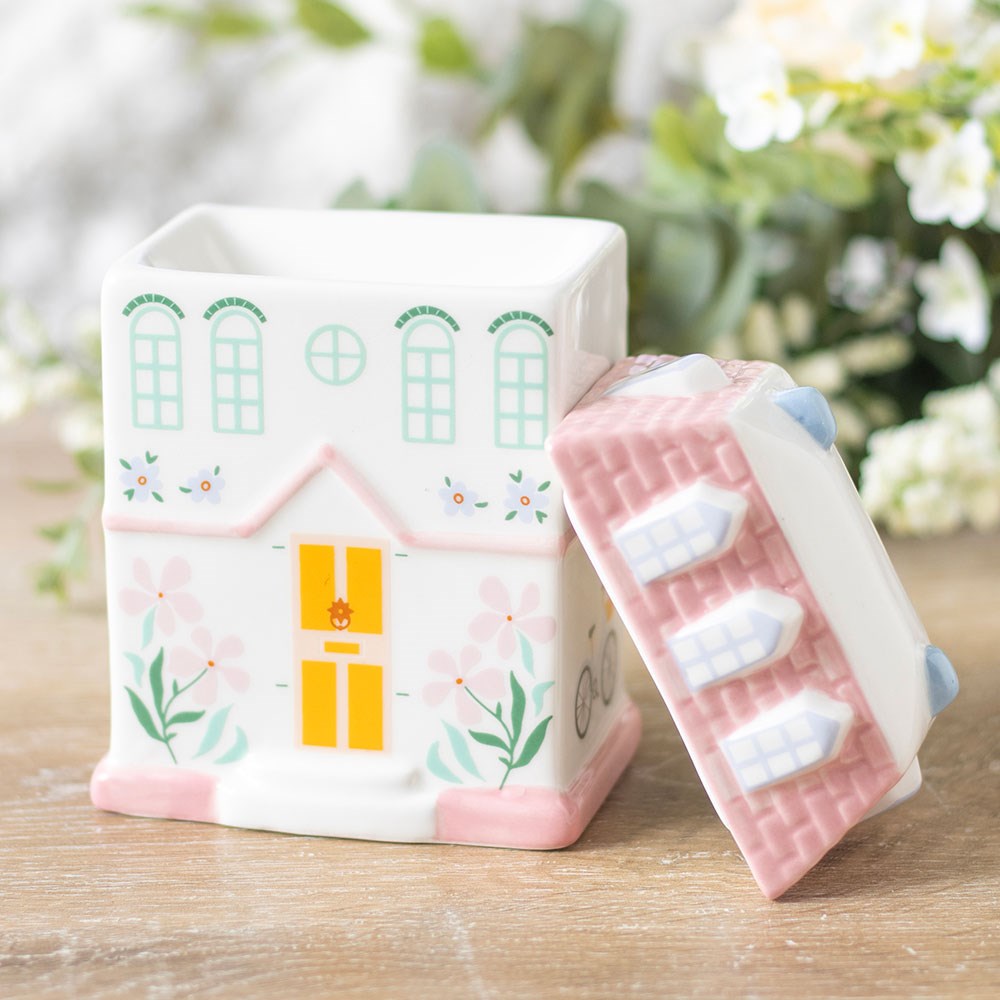 Pastel Townhouse | Tealight Wax Burner