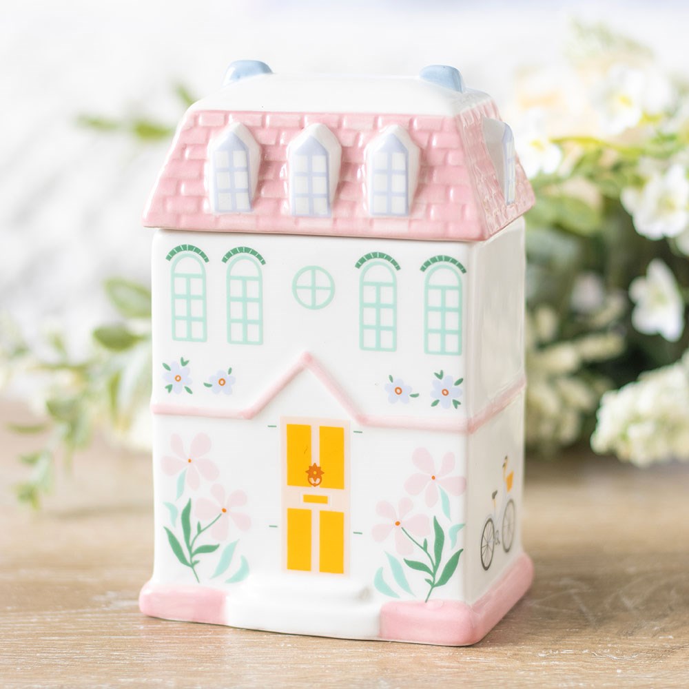 Pastel Townhouse | Tealight Wax Burner