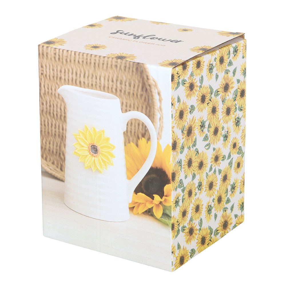 Sunflower Ceramic Jug