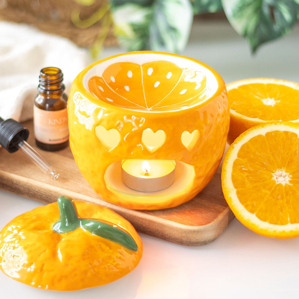 Orange | Tealight Wax Burner