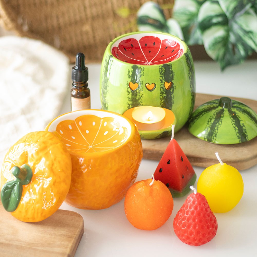 Orange | Tealight Wax Burner