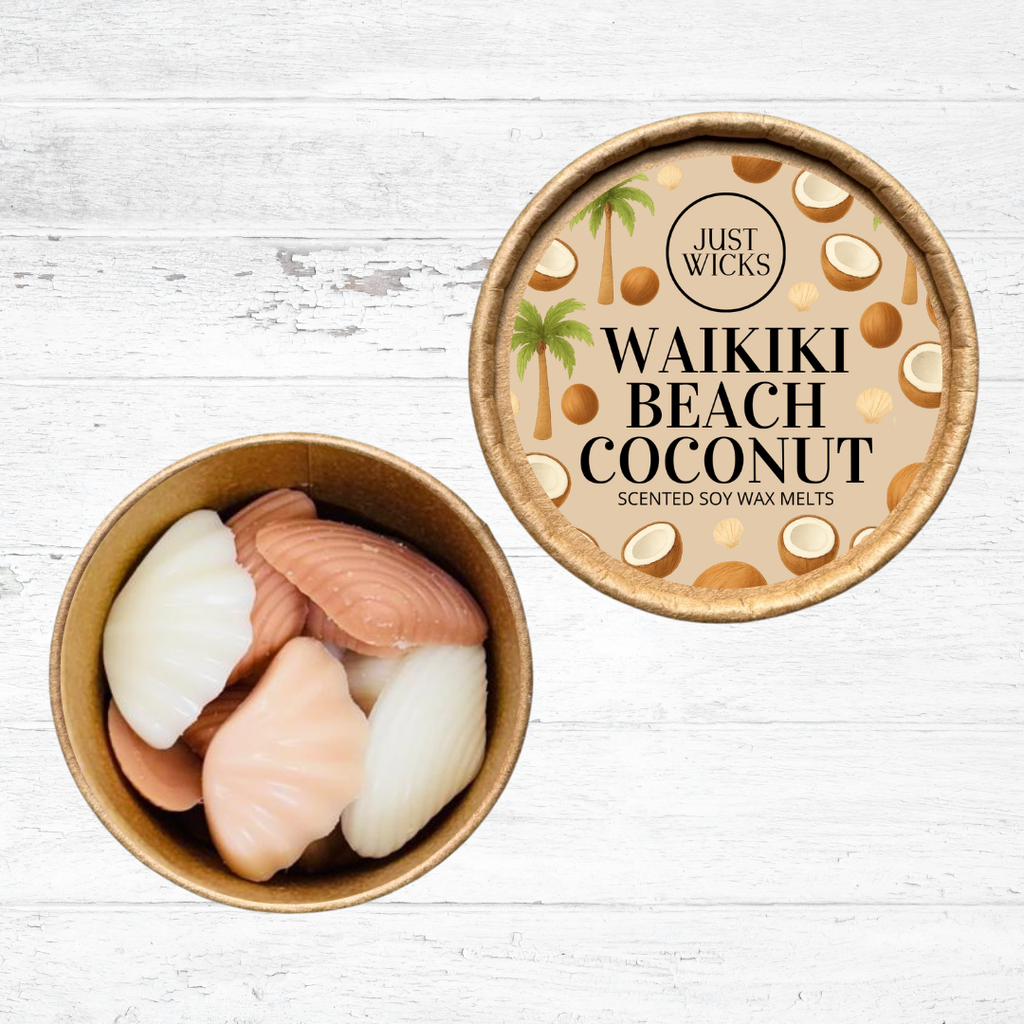 Waikiki Beach Coconut | Limited Edition Shaped Wax Melt Pots