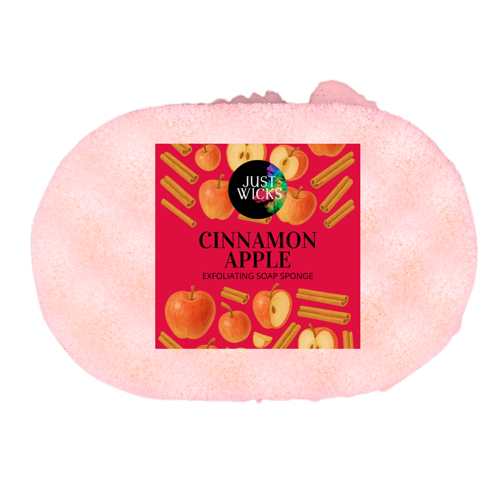 Cinnamon Apple | Exfoliating Soap Sponge