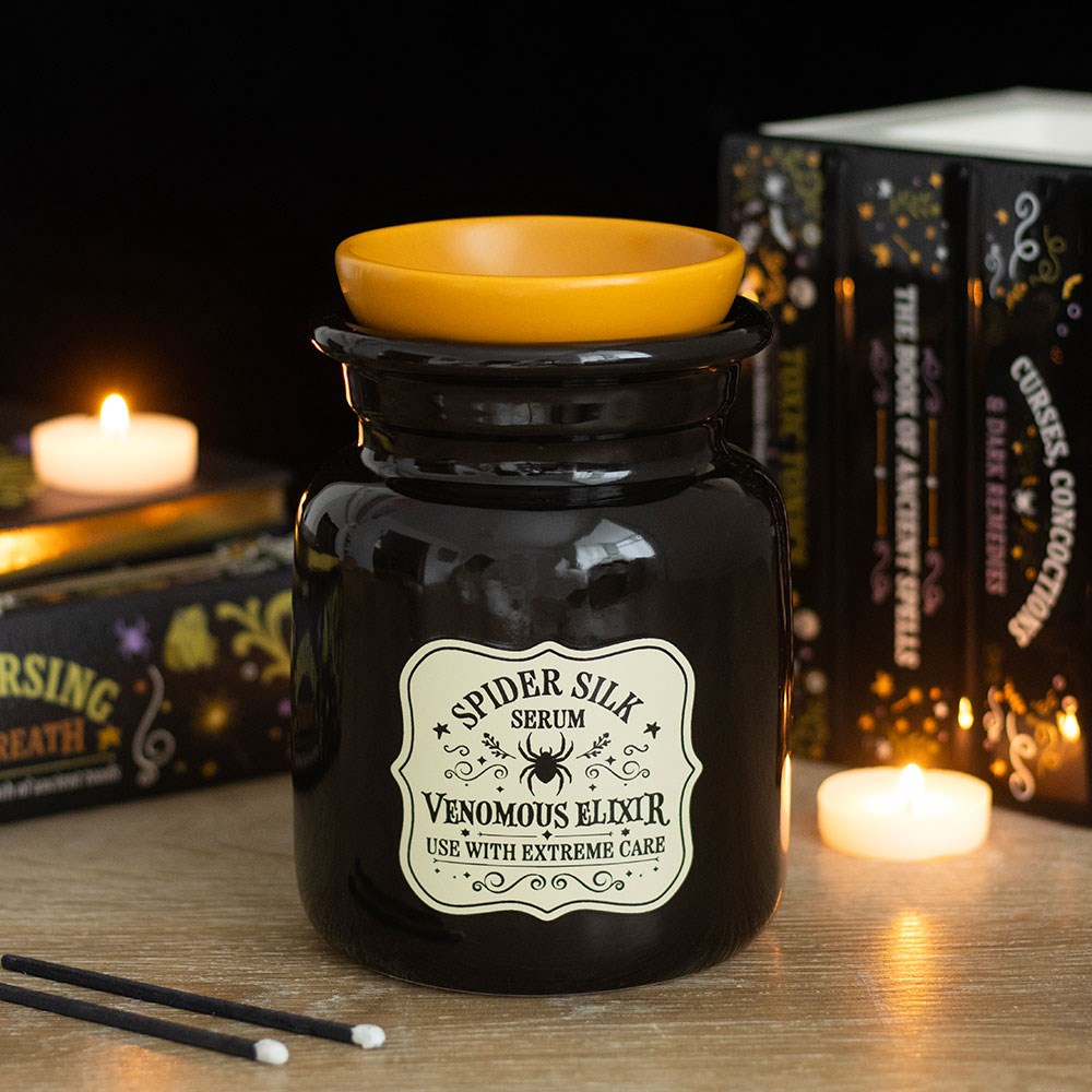Potion Bottle Black | Tealight Wax Burner