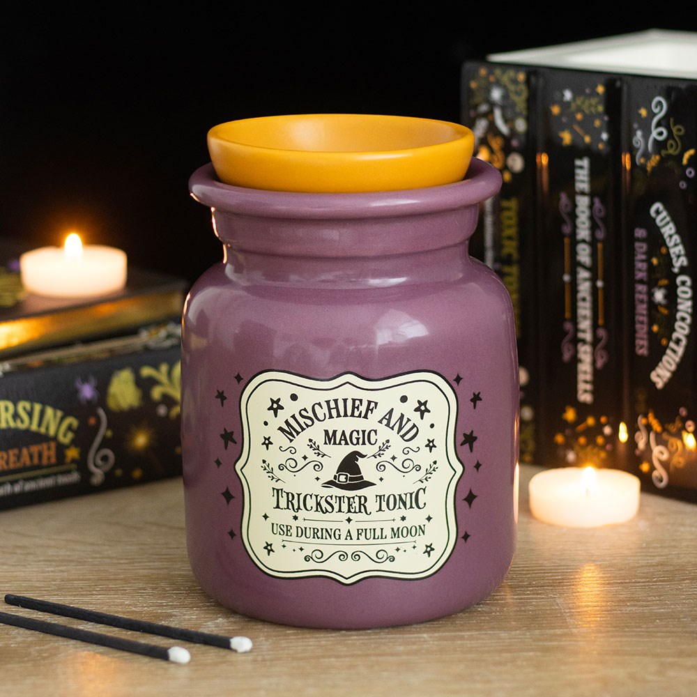 Potion Bottle Purple | Tealight Wax Burner