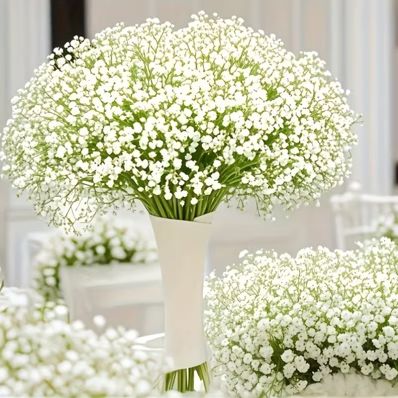 Artificial Gypsophila Plant Foliage Stem